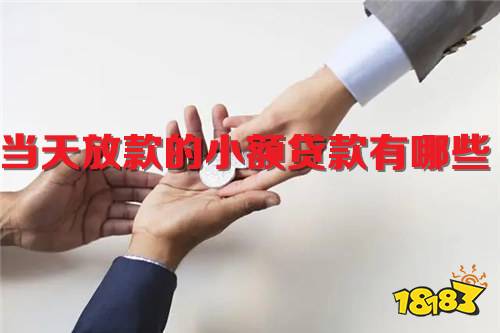 小额贷款当天放款有哪些？2021容易下款的小额贷款盘